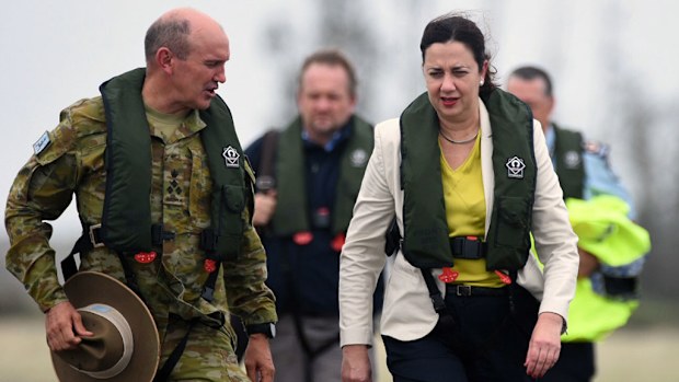 Premier Annastacia Palaszczuk is set to head back to northern Queensland to assess the damage. (AAP)