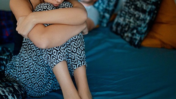 The woman says she felt something was 'off' with their relationship for a while.
