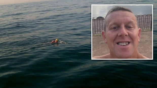 British swimmer Nick Thomas. (Twitter)