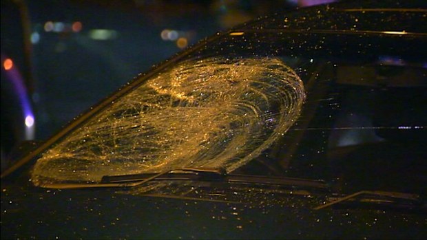 The driver is assisting police with their enquiries. (9NEWS)