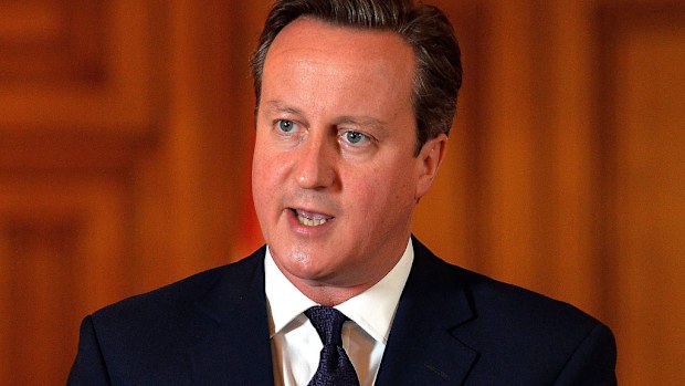British Prime Minister David Cameron.