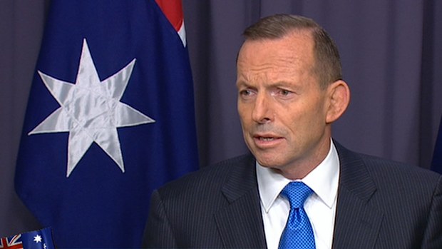 Former prime minister Tony Abbott. (9NEWS)