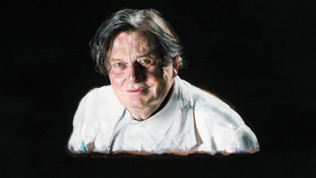 The Archibald Prize went to Louise Hearman for a portrait of actor Barry Humphires. (AAP)