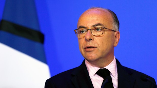 French Interior Minister Bernard Cazeneuve delivers a statement at Hotel de Beauvau in Paris on July 16, 2016, following the Bastille Day attack in Nice. (AFP) 