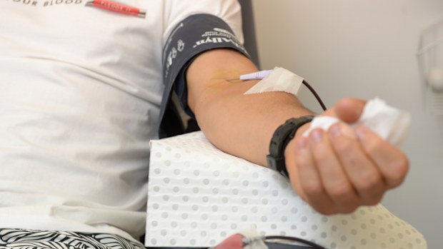 Blood donation. (AAP file image)