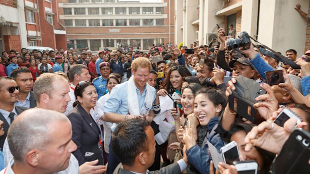Prince Harry has extended his five-day tour to help rebuild a school. (Getty Images/ Adam Gerrard)
