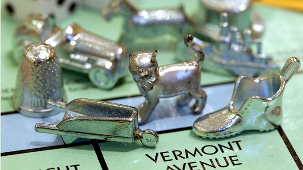 The thimble is being scrapped from the Monopoly game after voters rejected the piece. (AAP)
