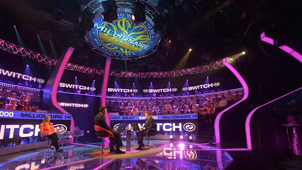 Contestants facing the final questions on Hot Seat will be given the chance to switch. (Channel 9)