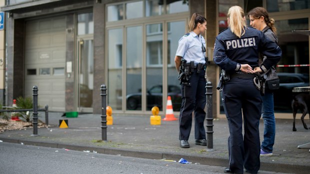 German police are investigating after at least one person was injured in a shooting in Cologne. (AFP)