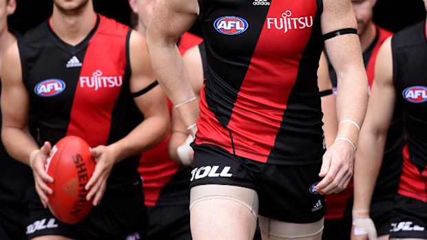 Essendon Bombers players. (AAP file image)