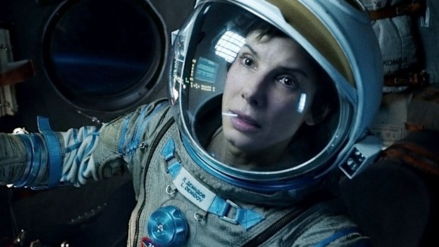Sandra Bullock in Gravity.
