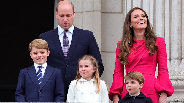 duke and duchess of cornwall and cambridge and their children