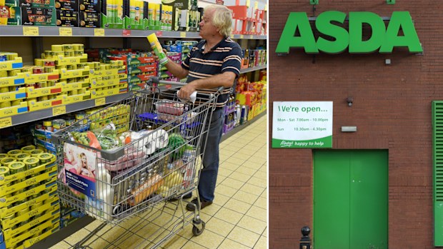 Shoppers at Asda Living (right) will be able to make use of a 'quiet hour'. (AAP, AFP)