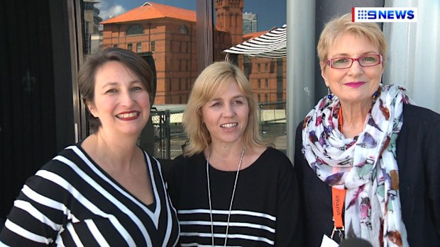 Regina Peterburgsky, Michelle Gay and Lindsay Lewis were hoping to hear when they could start selling locally through Amazon (9NEWS)
