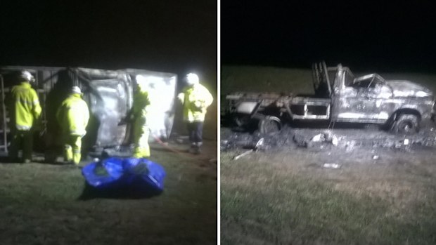 Police were called to the Monjingup farm about 10.40pm. (WA Police)