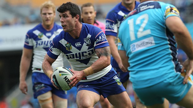 Bulldogs captain Michael Ennis. (9NEWS)
