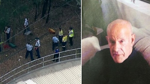 Police found Norman Woodford alive in Emu Plains bushland. (9NEWS)