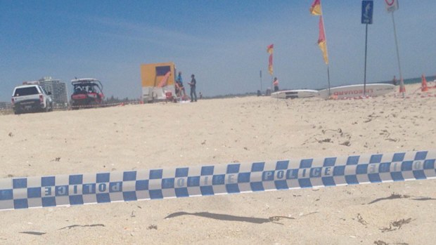 Police were called to Trigg Beach, Perth. (9NEWS / Estelle Lewis)