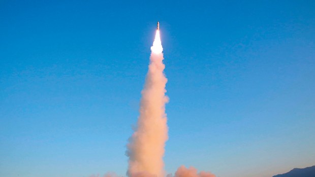A missile launch by North Korea has been condemned by the UN. (AAP)