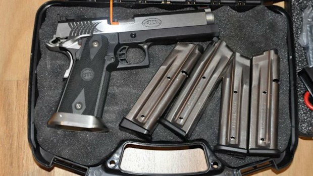 Despite an increase in gun licences across NSW, police say legitimate owners are likely doing everything right. (NSW Police)