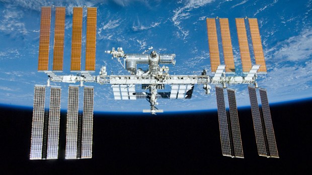 The International Space Station. (AAP)