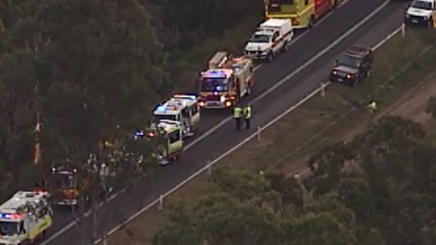 Two people have died as a result of a horror crash on Friday. (9NEWS)