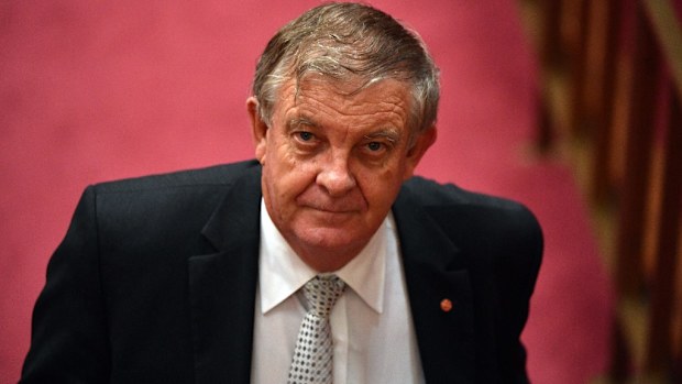 Liberal senator Chris Back has announced his retirement. (AAP)