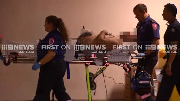 A man is in a serious but stable condition after being stabbed at his Reservoir home. (9NEWS)