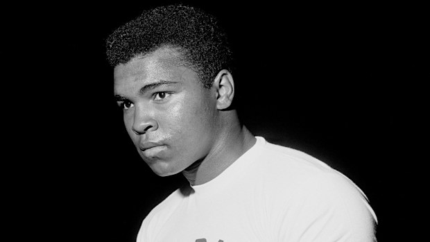 Muhammad Ali in 1966. (AAP)