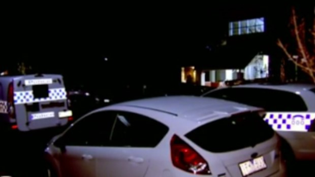 Emergency services were called to a Port Melbourne apartment building early today. (9NEWS)