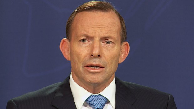 Tony Abbott. (AAP)