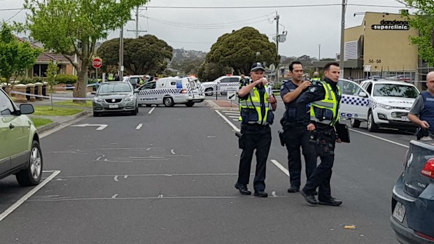 A man has been shot by police in Dandenong. (9NEWS)