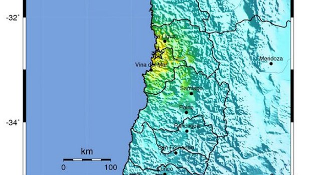 Central Chile has been hit by a 6.6 magnitude quake. (AAP)