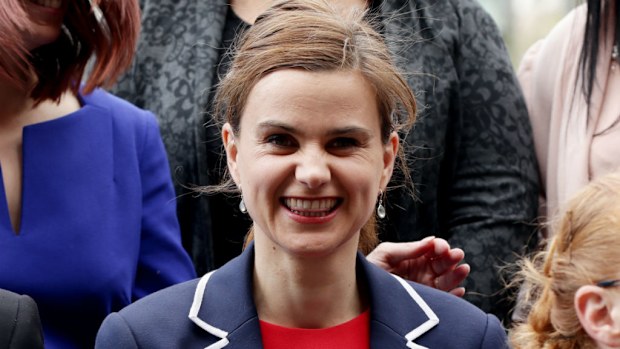 'Remain' campaigner Jo Cox was shot and stabbed multiple times a week before the Brexit referendum. (Supplied)