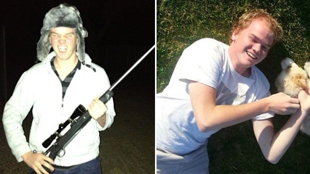 The 24-year-old's Facebook page reflects an obsession with guns. (9NEWS)