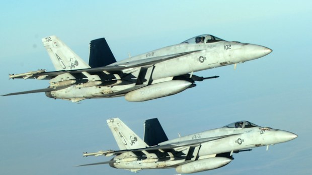 China has raised protests after US fighter jets landed at a Taiwan airbase for the first time in 30 years. (AFP)