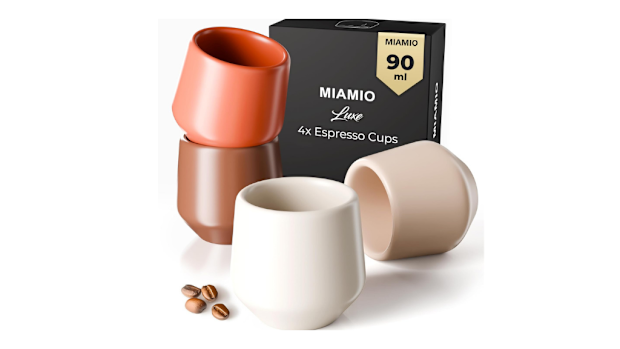 MIAMO Espresso Cups, set of four