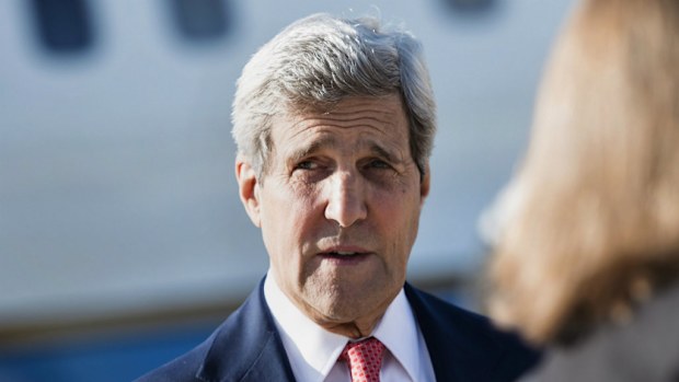 John Kerry is touring the Middle East in an anti-jihadist campaign. (AAP)