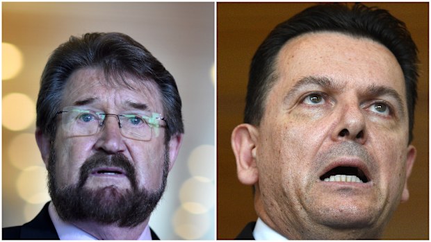South Australian Senator Nick Xenophon has defended Derryn Hinch. (AAP)