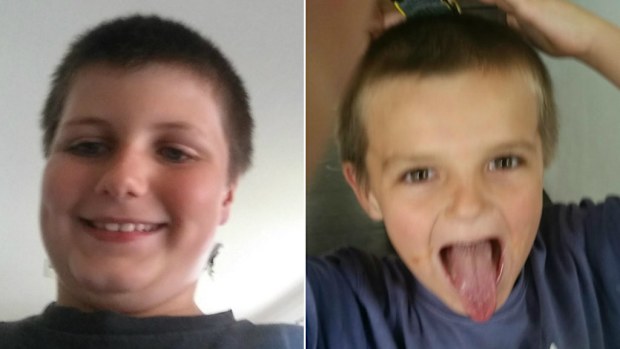 Taj and Kai Burgess have gone missing from their home in Gunnedah. (AAP)
