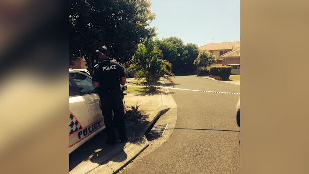 Police are investigating after shots were fired into a home in Coomera. (9NEWS)