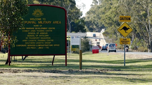 The army base at Puckapunyal. (AAP)