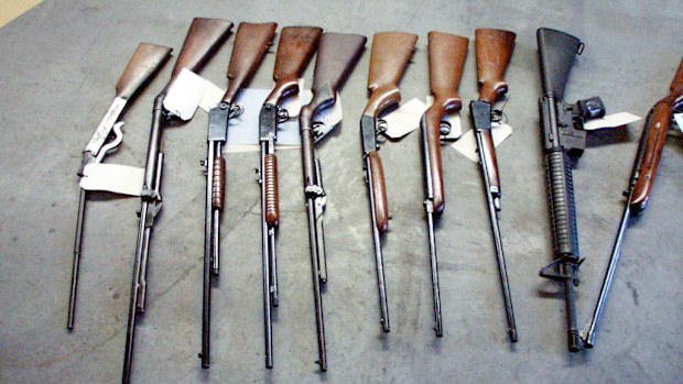 Gun owners have been asked to surrender illicit firearms from July 1. (AAP file image)