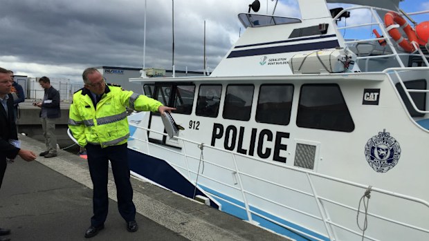 Tasmania water police are hoping to recover the downed Cessna. (AAP)