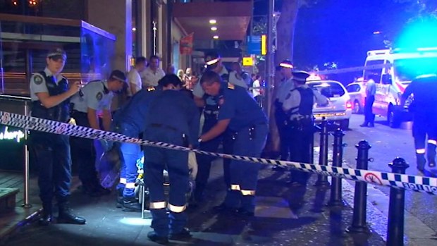 A man is in a critical condition after an alleged one-punch attack in Kings Cross. (9NEWS)