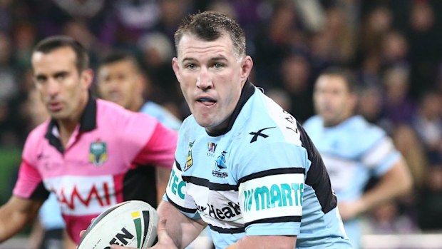 Cronulla Sharks skipper Paul Gallen. (AAP)