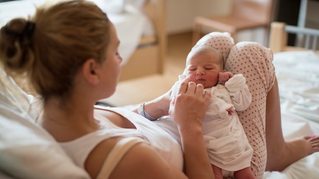 The new mum has been hit with an ultimatum from her husband after birth of baby.