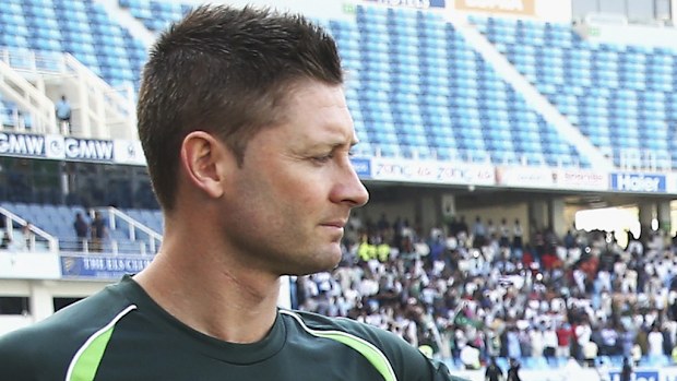 "I don't have any excuse for underperforming," Michael Clarke said. (AAP)