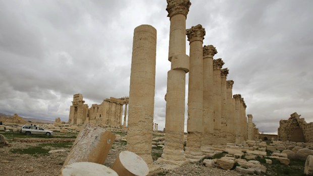 Historic sites in Syria have been damaged in the ongoing civil war. (Getty)