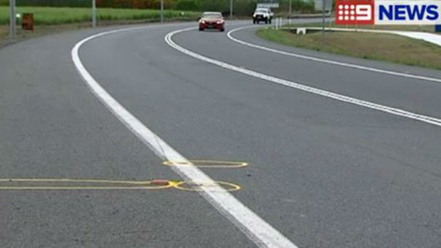 The scene of the crash. (9NEWS)